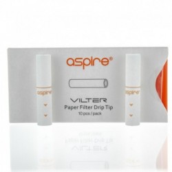 BOITE DE 10 FILTRES VILTER ASPIRE sur Anticlope expert en cigarettes électroniques depuis 2011