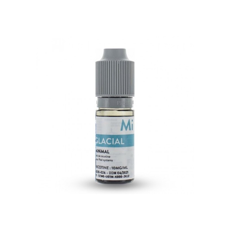 Eliquide GLACIAL MINIMAL 10MG SEL DE NICOTINE 10ML THE FUU  sur Anticlope expert en cigarettes électroniques depuis 2011