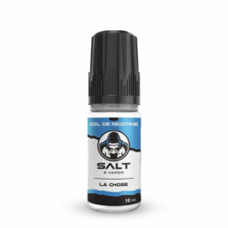 Eliquide LA CHOSE SEL DE NICOTINE 10ML SALT E-VAPOR  sur Anticlope expert en cigarettes électroniques depuis 2011