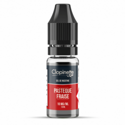 Eliquide PASTEQUE FRAISE SEL DE NICOTINE 10ML CLOPINETTE  sur Anticlope expert en cigarettes électroniques depuis 2011