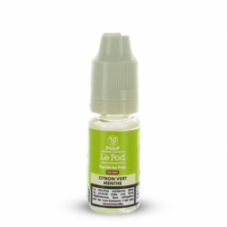 Eliquide CITRON VERT MENTHE SEL DE NICOTINE 10ML LE POD PULP  sur Anticlope expert en cigarettes électroniques depuis 2011