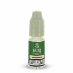 Eliquide MENTHE VERTE SEL DE NICOTINE 10ML LE POD PULP  sur Anticlope expert en cigarettes électroniques depuis 2011