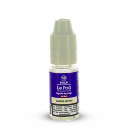 Eliquide CASSIS GIVRÉ SEL DE NICOTINE 10ML LE POD PULP  sur Anticlope expert en cigarettes électroniques depuis 2011