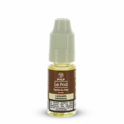 Eliquide CARAMEL ORIGINAL SEL DE NICOTINE 10ML LE POD PULP  sur Anticlope expert en cigarettes électroniques depuis 2011