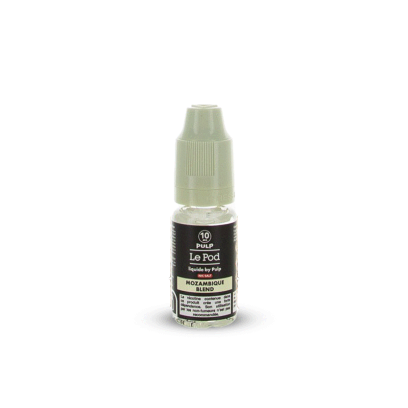 Eliquide MOZAMBIQUE BLEND SEL DE NICOTINE 10ML LE POD PULP  sur Anticlope expert en cigarettes électroniques depuis 2011