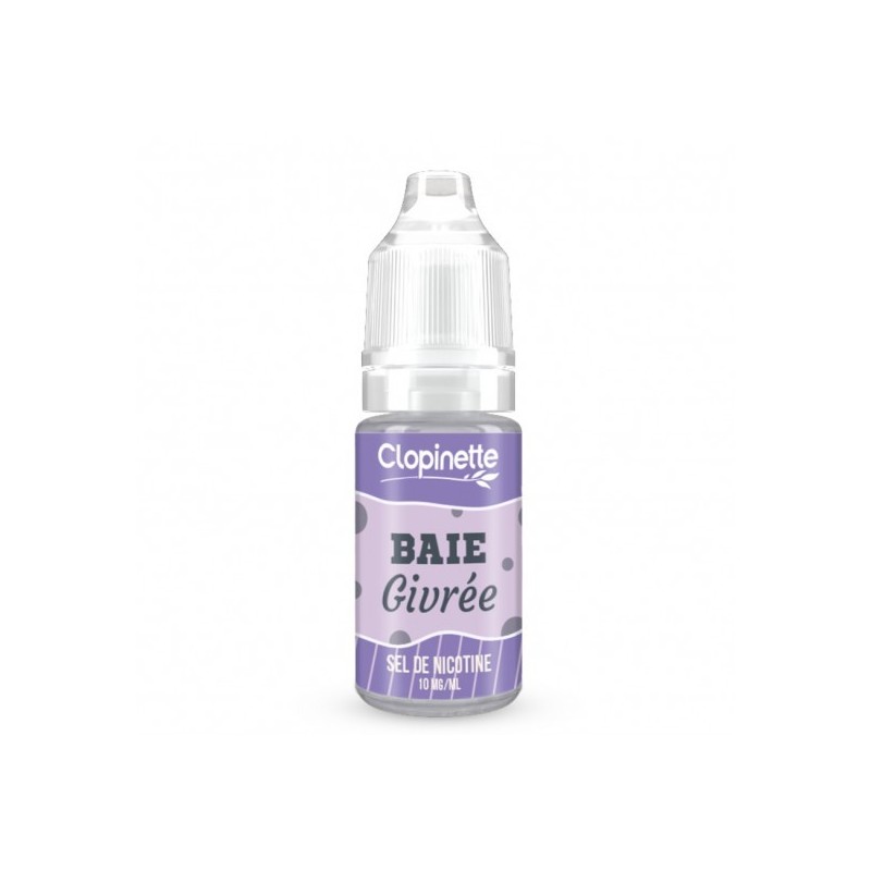 Eliquide BAIE GIVREE SEL DE NICOTINE 10ML  sur Anticlope expert en cigarettes électroniques depuis 2011