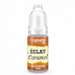 Eliquide ECLAT CARAMEL SEL DE NICOTINE 10ML  sur Anticlope expert en cigarettes électroniques depuis 2011