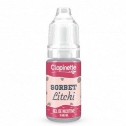 Eliquide SORBET LITCHI SEL DE NICOTINE 10ML  sur Anticlope expert en cigarettes électroniques depuis 2011