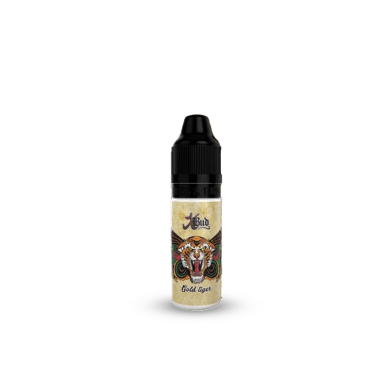 Eliquide Xbud Gold Tiger 10ml LIQUIDEO  sur Anticlope expert en cigarettes électroniques depuis 2011