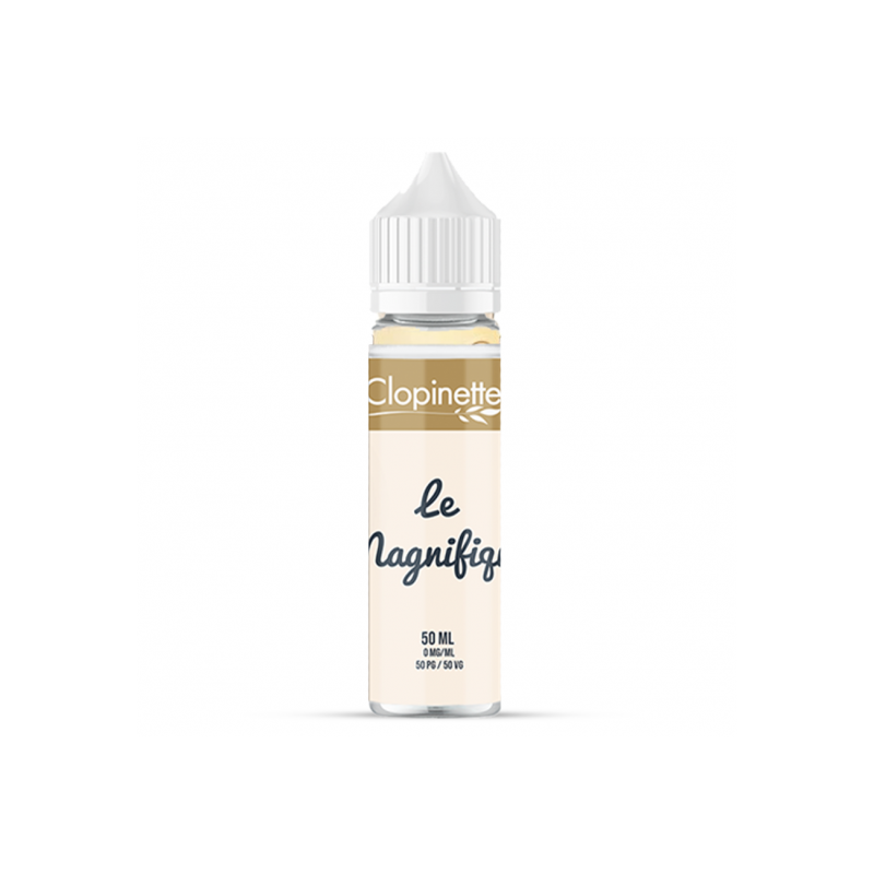 Eliquide LE MAGNIFIQUE 50ML 50/50  sur Anticlope expert en cigarettes électroniques depuis 2011