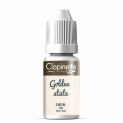 Eliquide GOLDEN STATE 10ML 50/50 CLOPINETTE  sur Anticlope expert en cigarettes électroniques depuis 2011