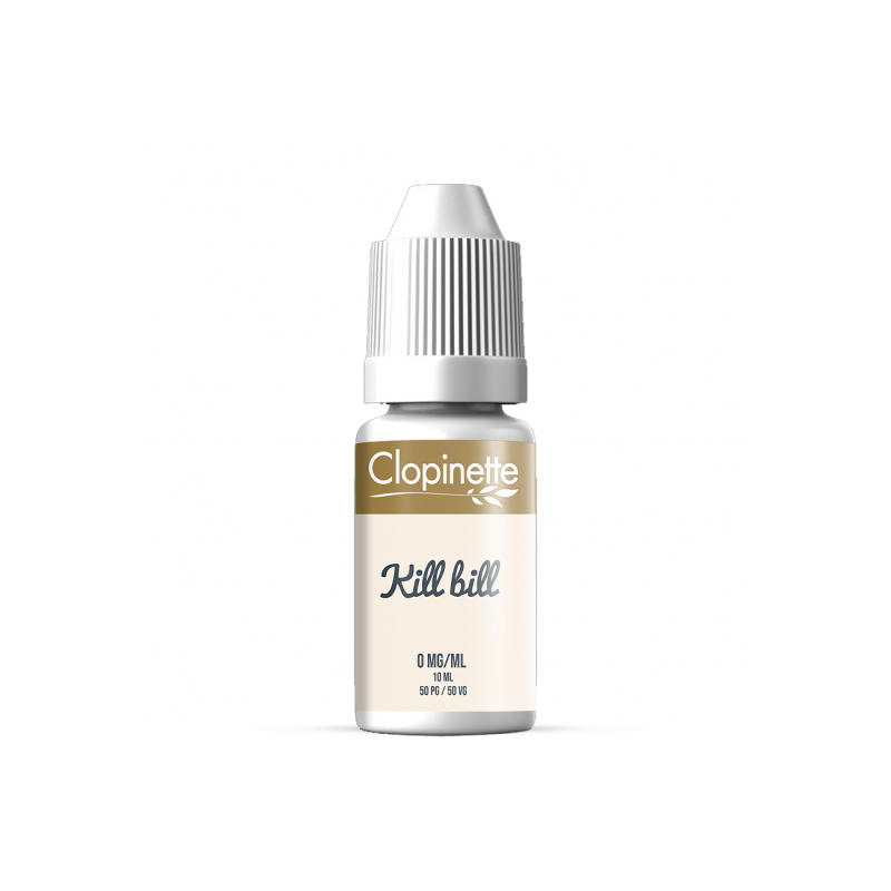 Eliquide KILL BILL 10ML 50/50 CLOPINETTE  sur Anticlope expert en cigarettes électroniques depuis 2011