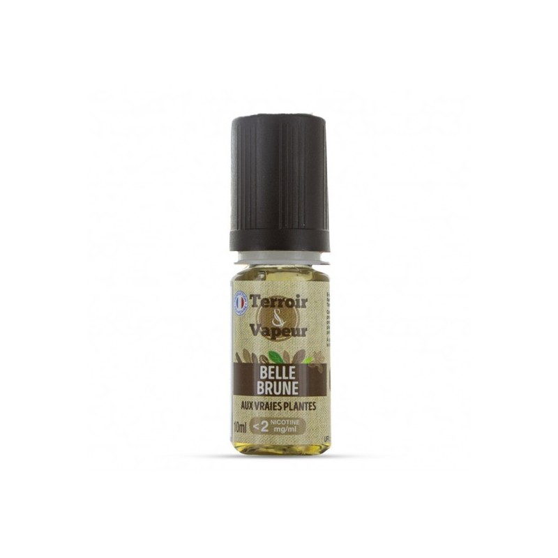 Eliquide BELLE BRUNE 10ML TERROIR ET VAPEUR  sur Anticlope expert en cigarettes électroniques depuis 2011