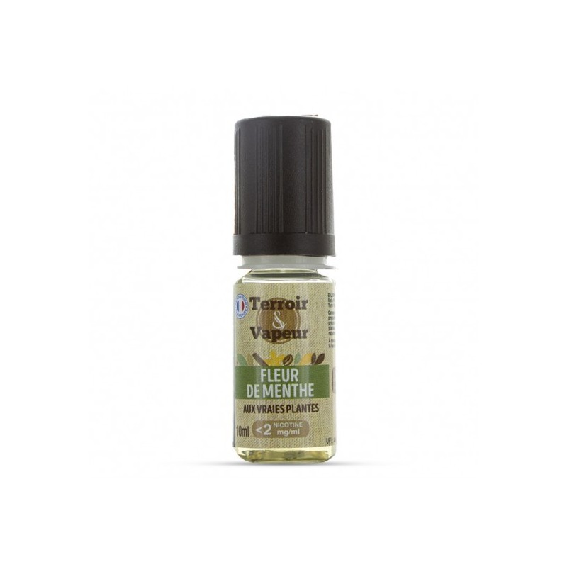 Eliquide FLEUR DE MENTHE 10ML TERROIR ET VAPEUR  sur Anticlope expert en cigarettes électroniques depuis 2011