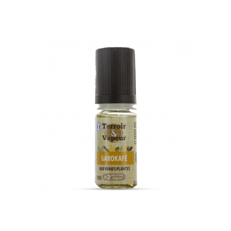 Eliquide GAROKAFE 10ML TERROIR ET VAPEUR  sur Anticlope expert en cigarettes électroniques depuis 2011