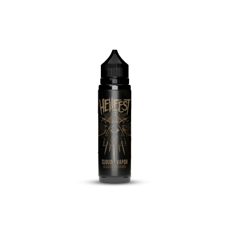 Eliquide CLASSIC CARAMEL HELLFEST 0MG 50ML CLOUD VAPOR  sur Anticlope expert en cigarettes électroniques depuis 2011