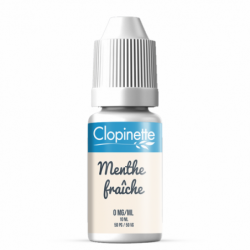 Eliquide MENTHE FRAÎCHE 10ML CLOPINETTE  sur Anticlope expert en cigarettes électroniques depuis 2011