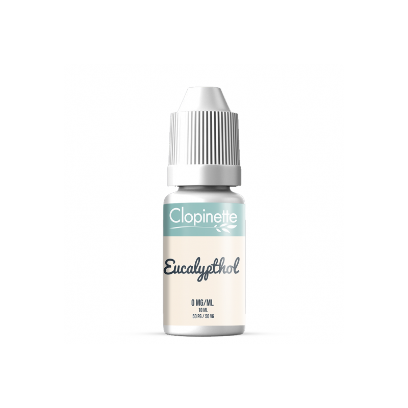 Eliquide EUCALYPTHOL 10ML 50/50 CLOPINETTE  sur Anticlope expert en cigarettes électroniques depuis 2011