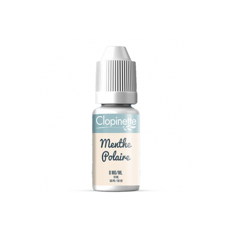 Eliquide MENTHE POLAIRE 10ML CLOPINETTE  sur Anticlope expert en cigarettes électroniques depuis 2011