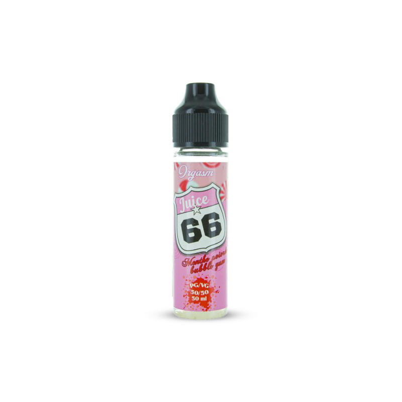 Eliquide MENTHE POIVREE BUBBLE GUM 0MG 50ML ORGASM JUICE 66  sur Anticlope expert en cigarettes électroniques depuis 2011