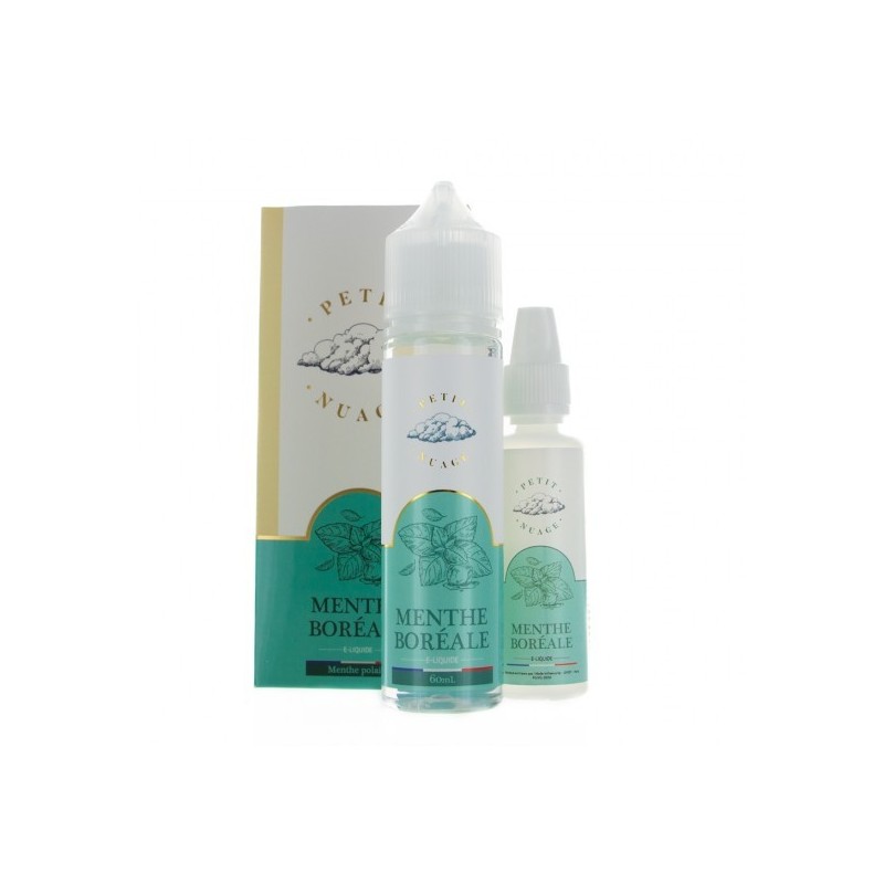 Eliquide MENTHE BOREALE 60ML PETIT NUAGE  sur Anticlope expert en cigarettes électroniques depuis 2011