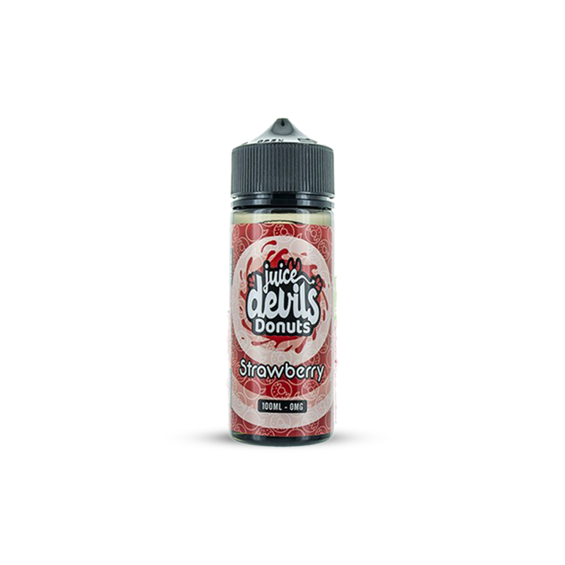 Eliquide STRAWBERRY DONUT 0MG 100ML JUICE DEVILS  sur Anticlope expert en cigarettes électroniques depuis 2011