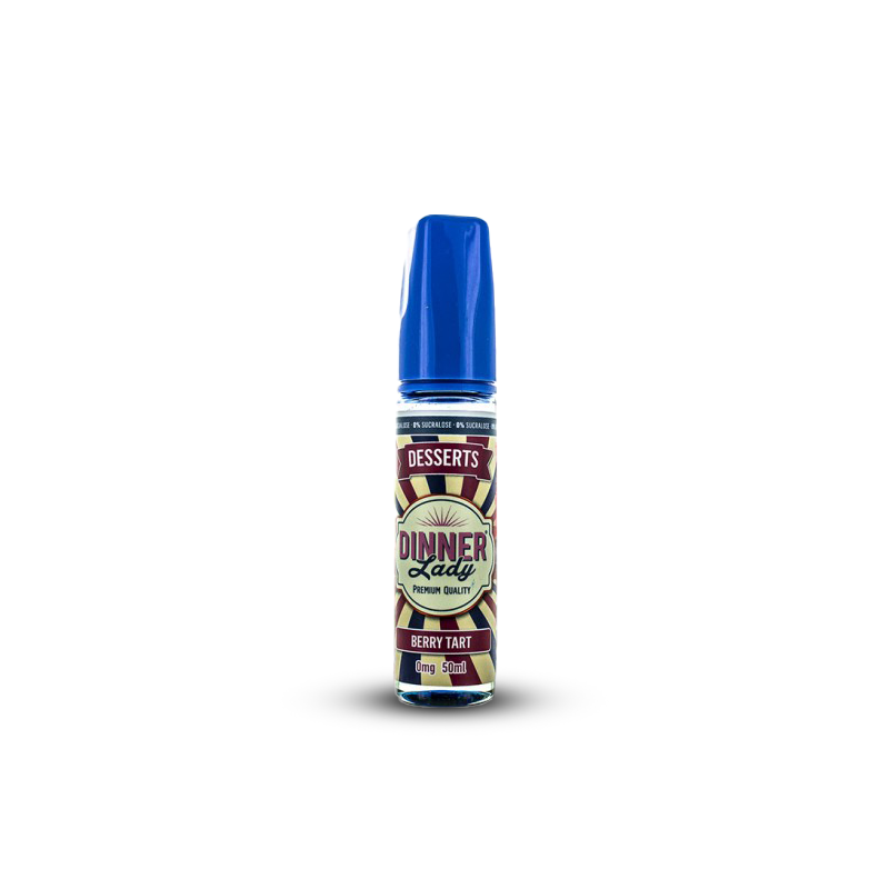 Eliquide BERRY TART 0MG 50ML DINNER LADY  sur Anticlope expert en cigarettes électroniques depuis 2011