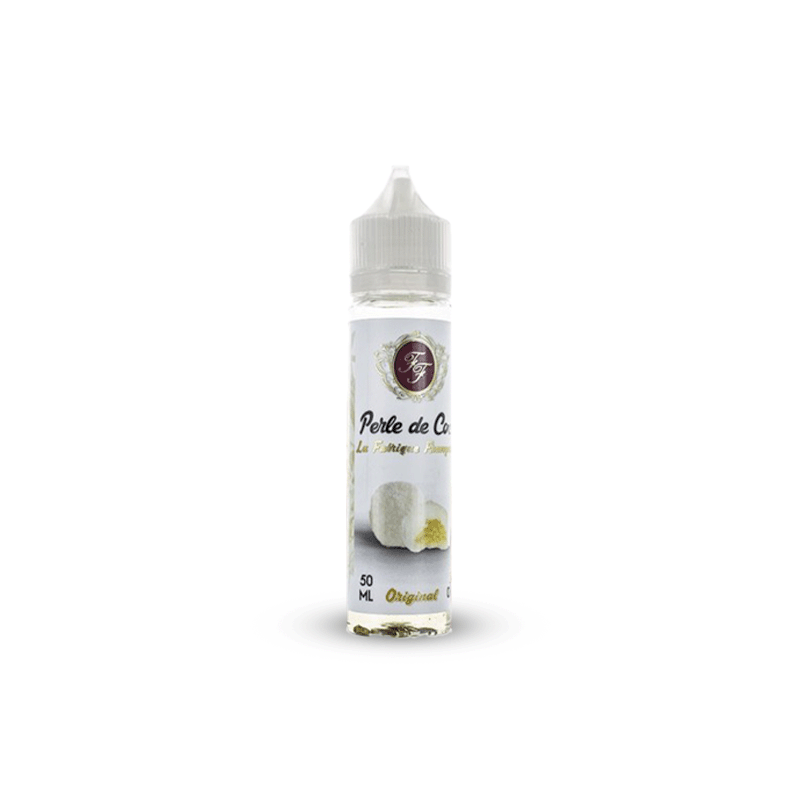 Eliquide LA PERLE DE COCO 0MG 50ML LA FABRIQUE FRANCAISE  sur Anticlope expert en cigarettes électroniques depuis 2011