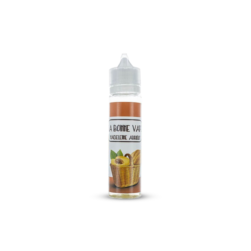 Eliquide MADELEINE ABRICOT 0MG 50ML LA BONNE VAPE  sur Anticlope expert en cigarettes électroniques depuis 2011