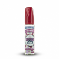 Eliquide STRAWBERRY MACAROON 0MG 50ML DINNER LADY  sur Anticlope expert en cigarettes électroniques depuis 2011