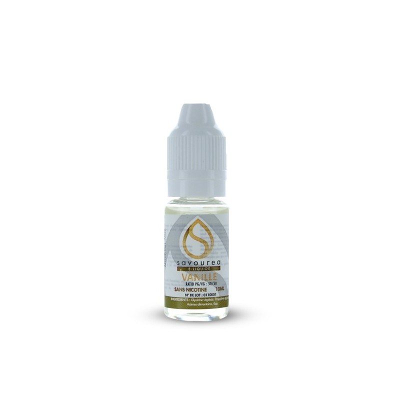 Eliquide VANILLE 10ML SAVOUREA  sur Anticlope expert en cigarettes électroniques depuis 2011