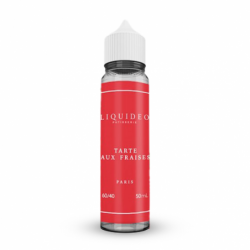 Eliquide TARTE AUX FRAISES LIQUIDEO 60/40 50 ML  sur Anticlope expert en cigarettes électroniques depuis 2011