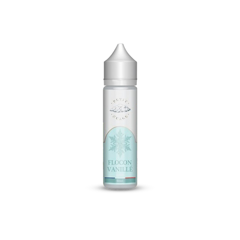 Eliquide FLOCON VANILLE  60 ML 50/50 PETIT NUAGE  sur Anticlope expert en cigarettes électroniques depuis 2011