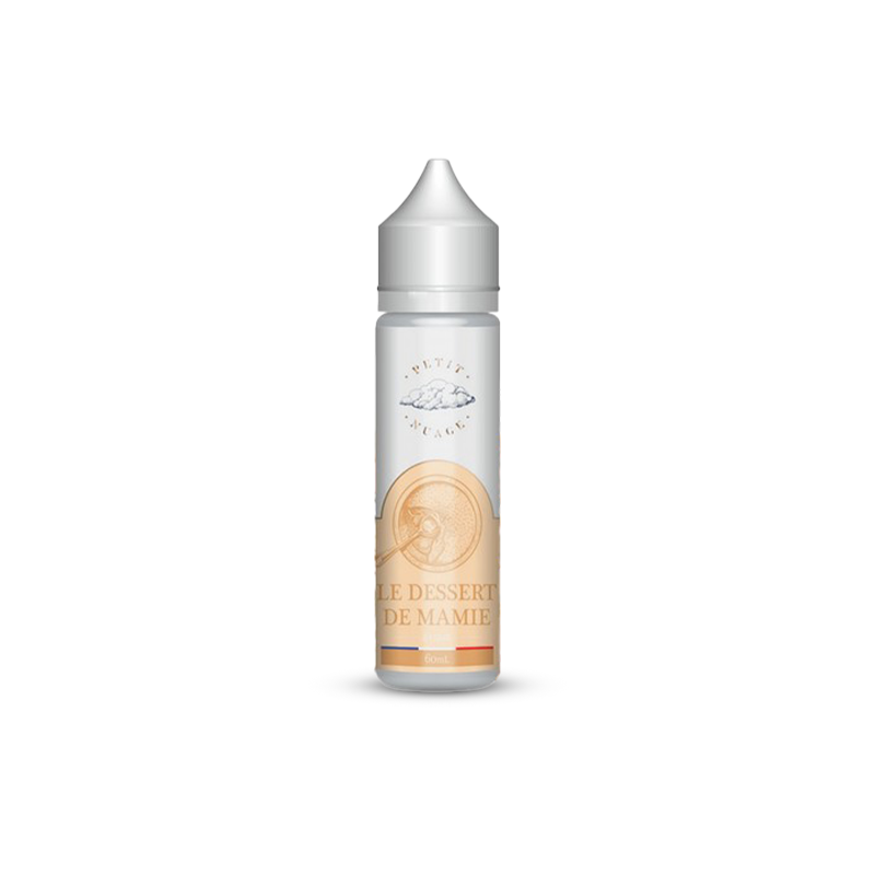 Eliquide LE DESSERT DE MAMIE 60 ML 50/50 PETIT NUAGE  sur Anticlope expert en cigarettes électroniques depuis 2011