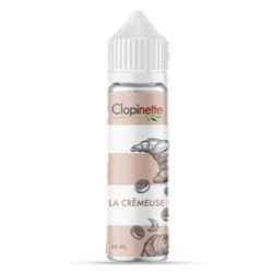 Eliquide LA CREMEUSE CLOPINETTE 50/50 50ML  sur Anticlope expert en cigarettes électroniques depuis 2011