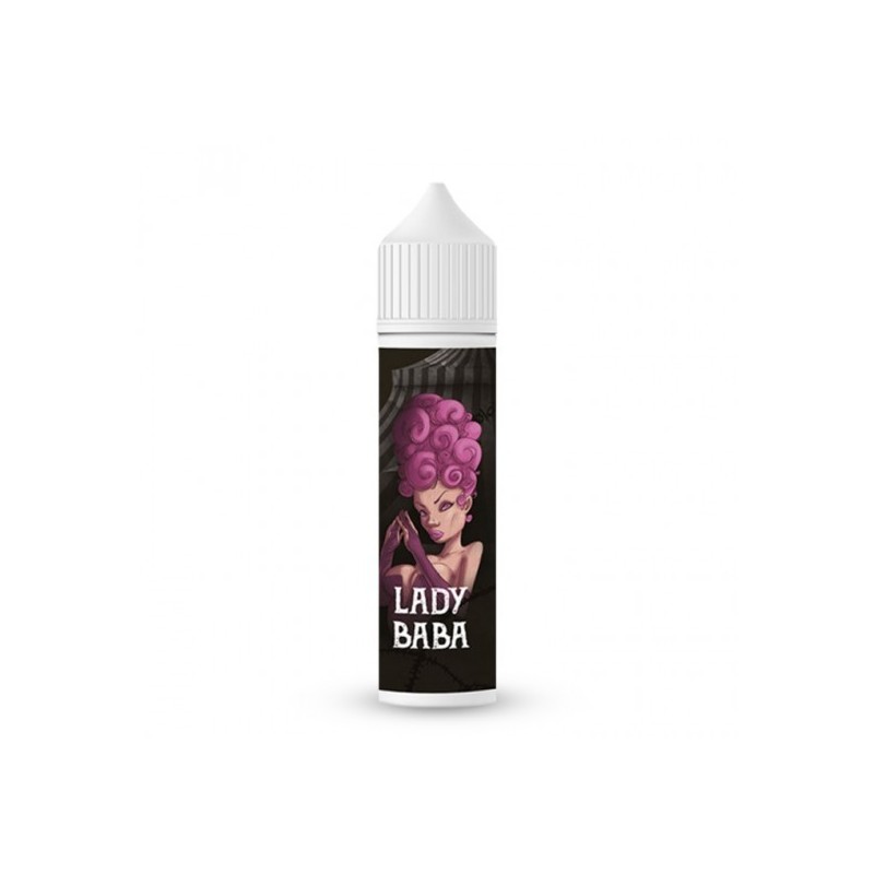 Eliquide LADY BABA 0MG 50ML BARNUM SHOW  sur Anticlope expert en cigarettes électroniques depuis 2011