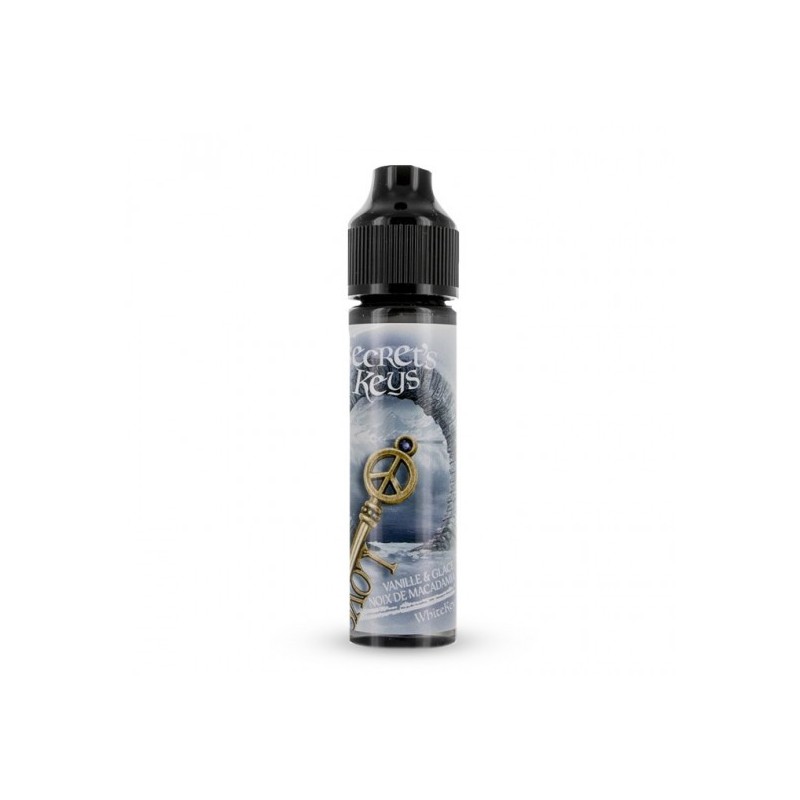 Eliquide WHITE KEY 0MG 50ML SECRET'S LAB  sur Anticlope expert en cigarettes électroniques depuis 2011