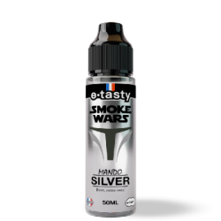 Eliquide MANDO SILVER 0MG 50ML SMOKE WARS ETASTY  sur Anticlope expert en cigarettes électroniques depuis 2011