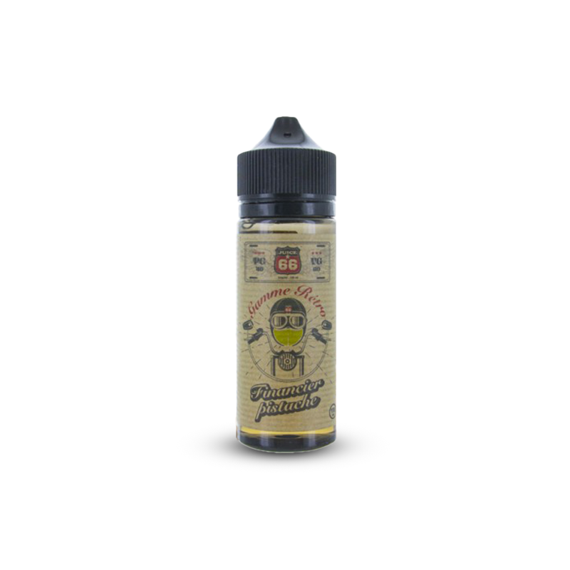 Eliquide FINANCIER PISTACHE 0MG 100ML RETRO JUICE 66  sur Anticlope expert en cigarettes électroniques depuis 2011