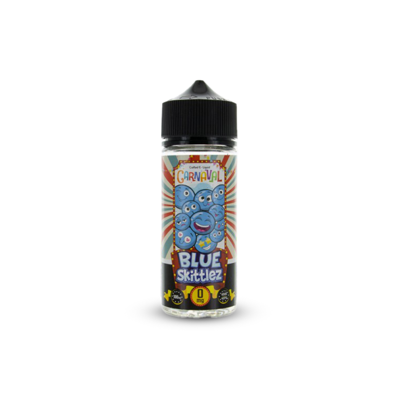 Eliquide BLUE SKITTLEZ 0MG 100ML CARNAVAL FRENCH LAB  sur Anticlope expert en cigarettes électroniques depuis 2011