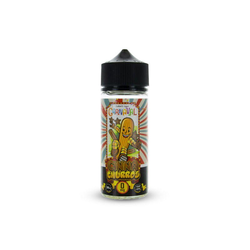 Eliquide CINNA CHURROS 0MG 100ML CARNAVAL FRENCH LAB  sur Anticlope expert en cigarettes électroniques depuis 2011