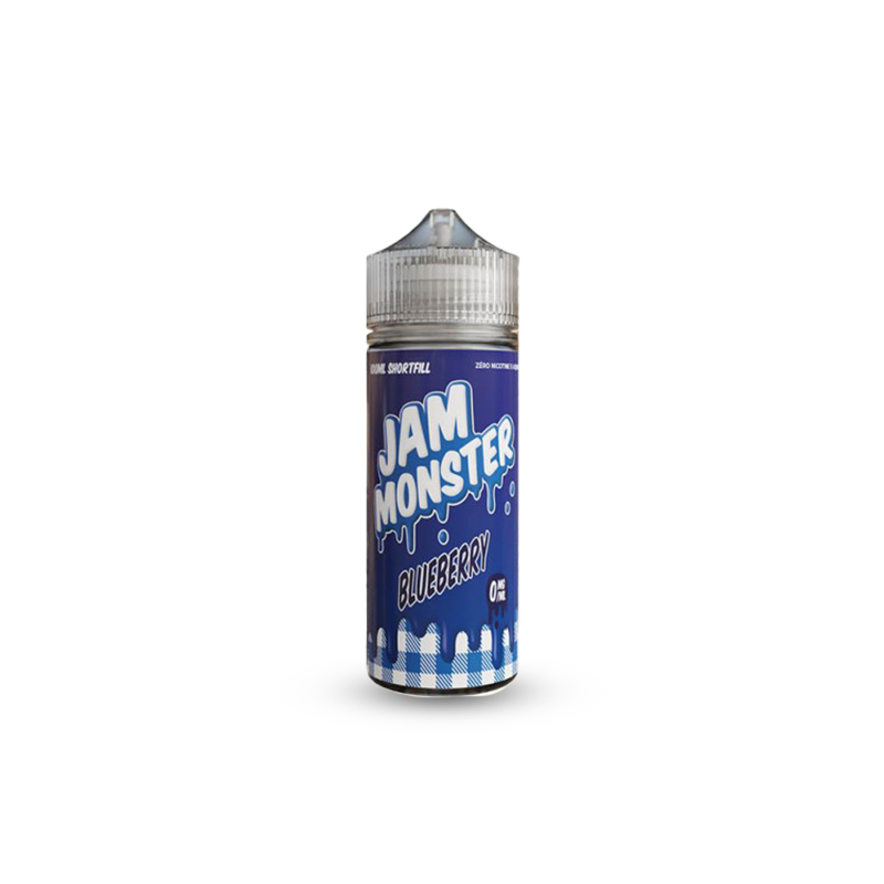 Eliquide BLUEBERRY JAM 0MG 100ML JAM MONSTER  sur Anticlope expert en cigarettes électroniques depuis 2011