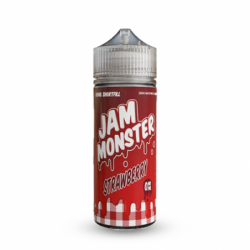 Eliquide STRAWBERRY JAM 0MG 100ML JAM MONSTER  sur Anticlope expert en cigarettes électroniques depuis 2011