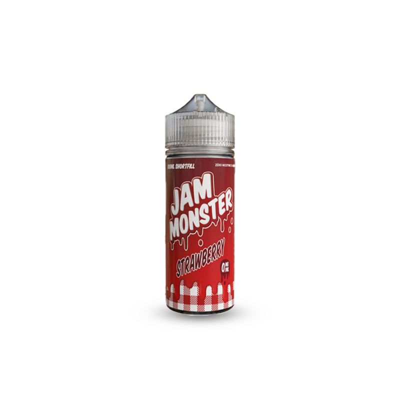 Eliquide STRAWBERRY JAM 0MG 100ML JAM MONSTER  sur Anticlope expert en cigarettes électroniques depuis 2011