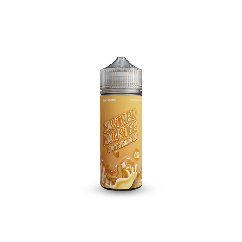 Eliquide BUTTERSCOTCH CUSTARD  0MG 100ML CUSTARD MONSTER  sur Anticlope expert en cigarettes électroniques depuis 2011