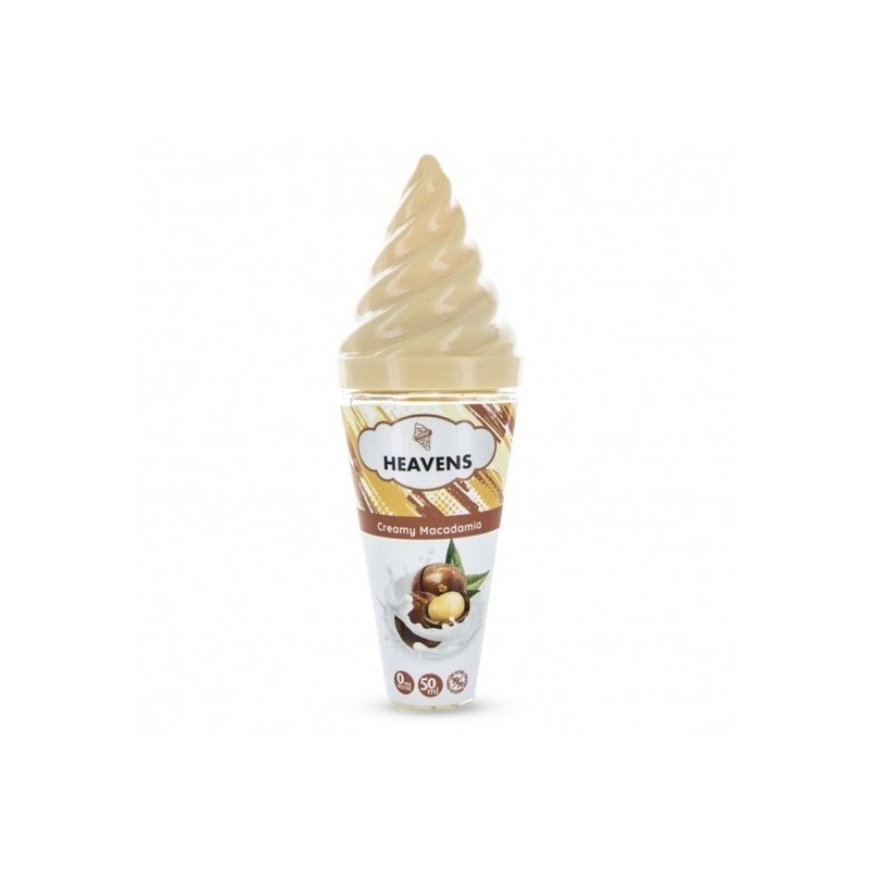 Eliquide CREAMY MACADAMIA 50ML HEAVENS VAPE MAKER  sur Anticlope expert en cigarettes électroniques depuis 2011