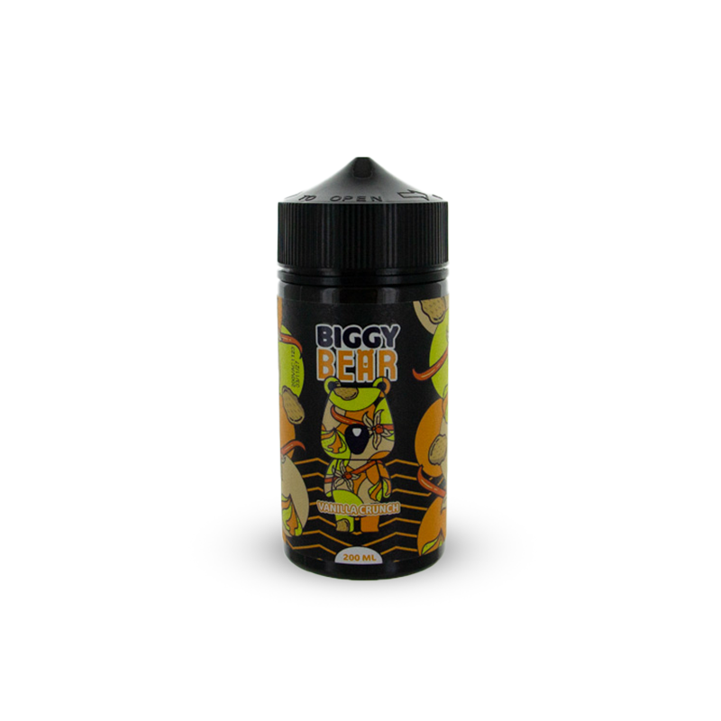 Eliquide VANILLA CRUNCH 200ML BIGGY BEAR  sur Anticlope expert en cigarettes électroniques depuis 2011