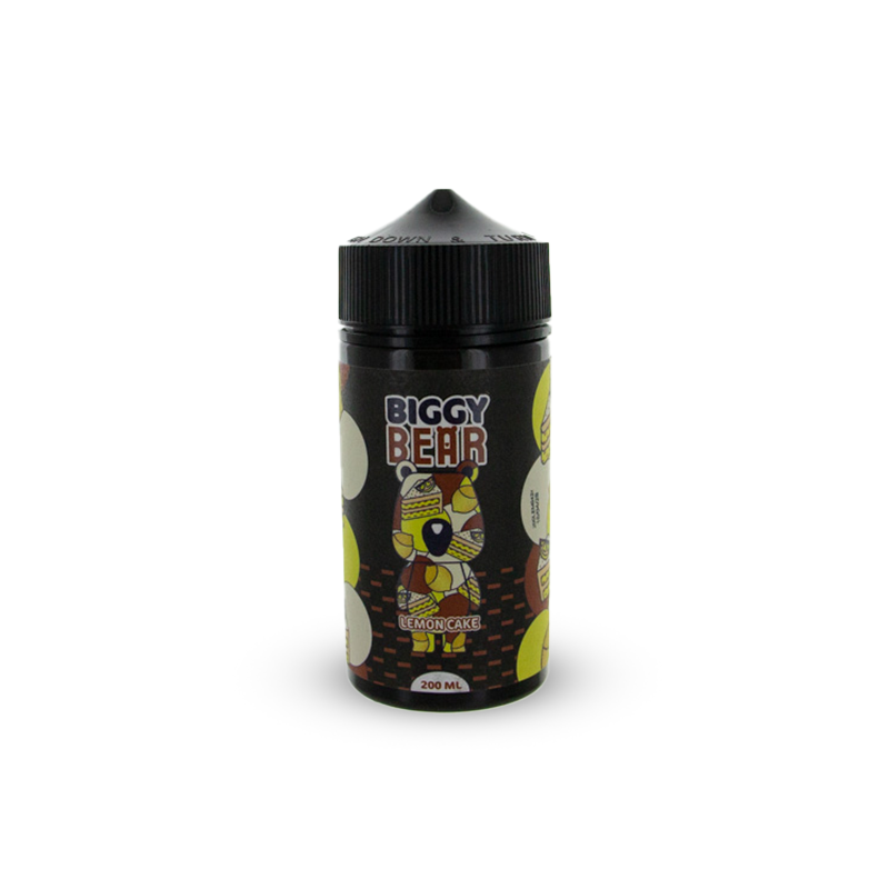 Eliquide LEMON CAKE 200ML BIGGY BEAR  sur Anticlope expert en cigarettes électroniques depuis 2011