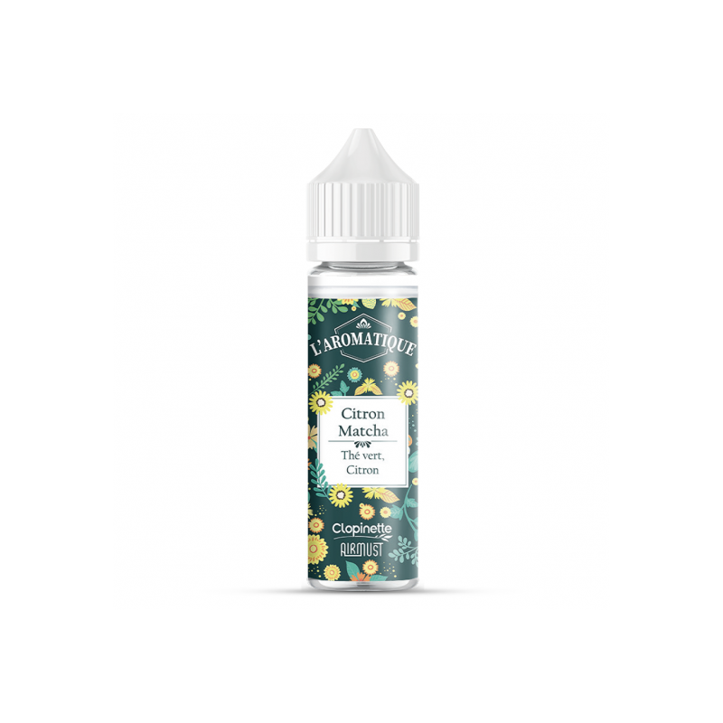 Eliquide CITRON MATCHA L'AROMATIQUE 50 ML CLOPINETTE  sur Anticlope expert en cigarettes électroniques depuis 2011