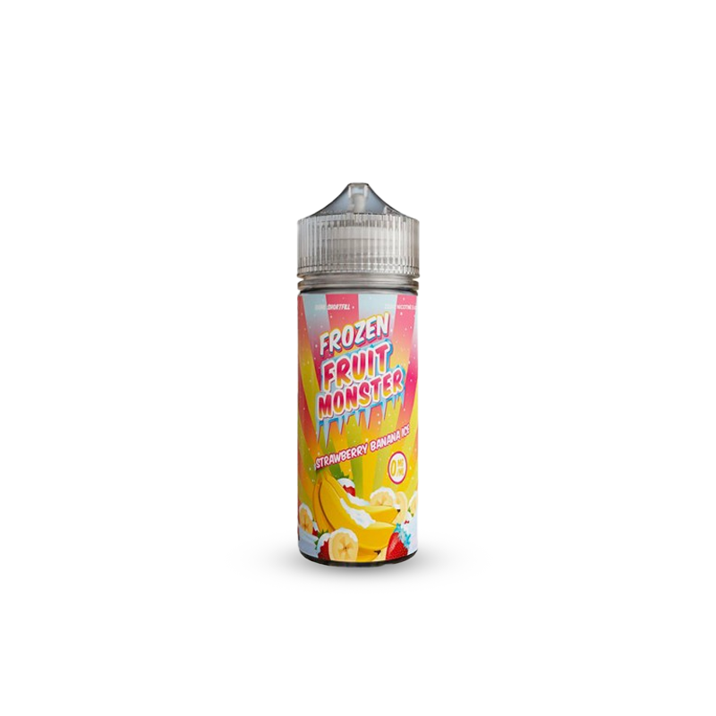 Eliquide STRAWBERRY BANANA ICE 0MG 100ML FROZEN FRUIT MONSTER  sur Anticlope expert en cigarettes électroniques depuis 2011